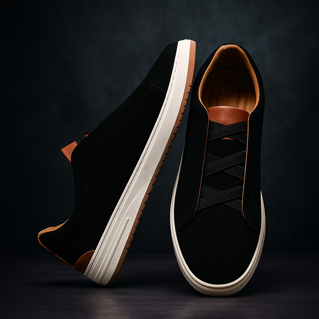 Lupo Zapatillas informales de piel de vacuno