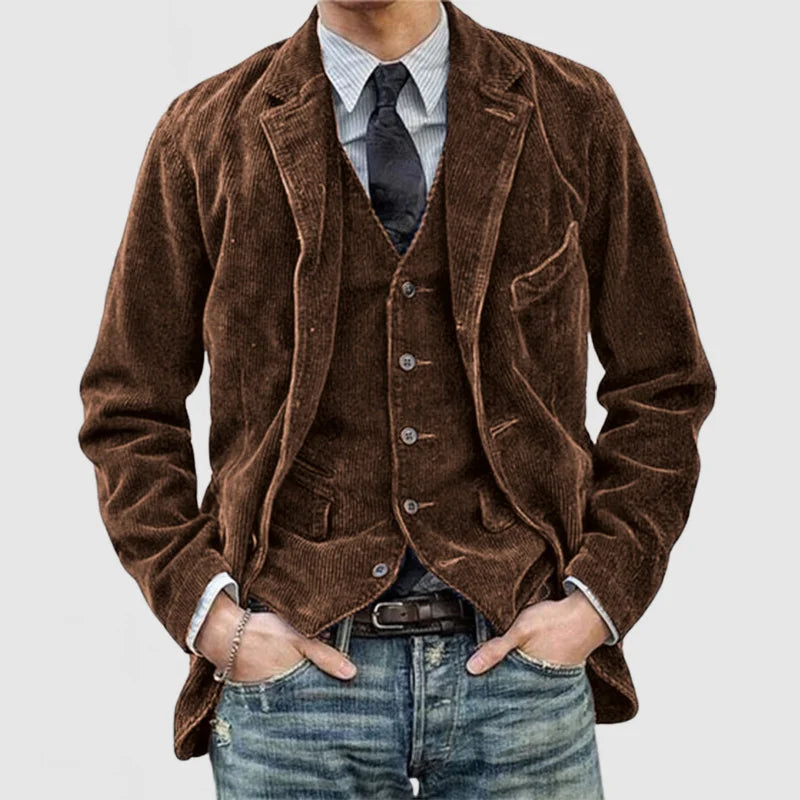 ADOLFO™| CHAQUETA Y CHALECO VINTAGE