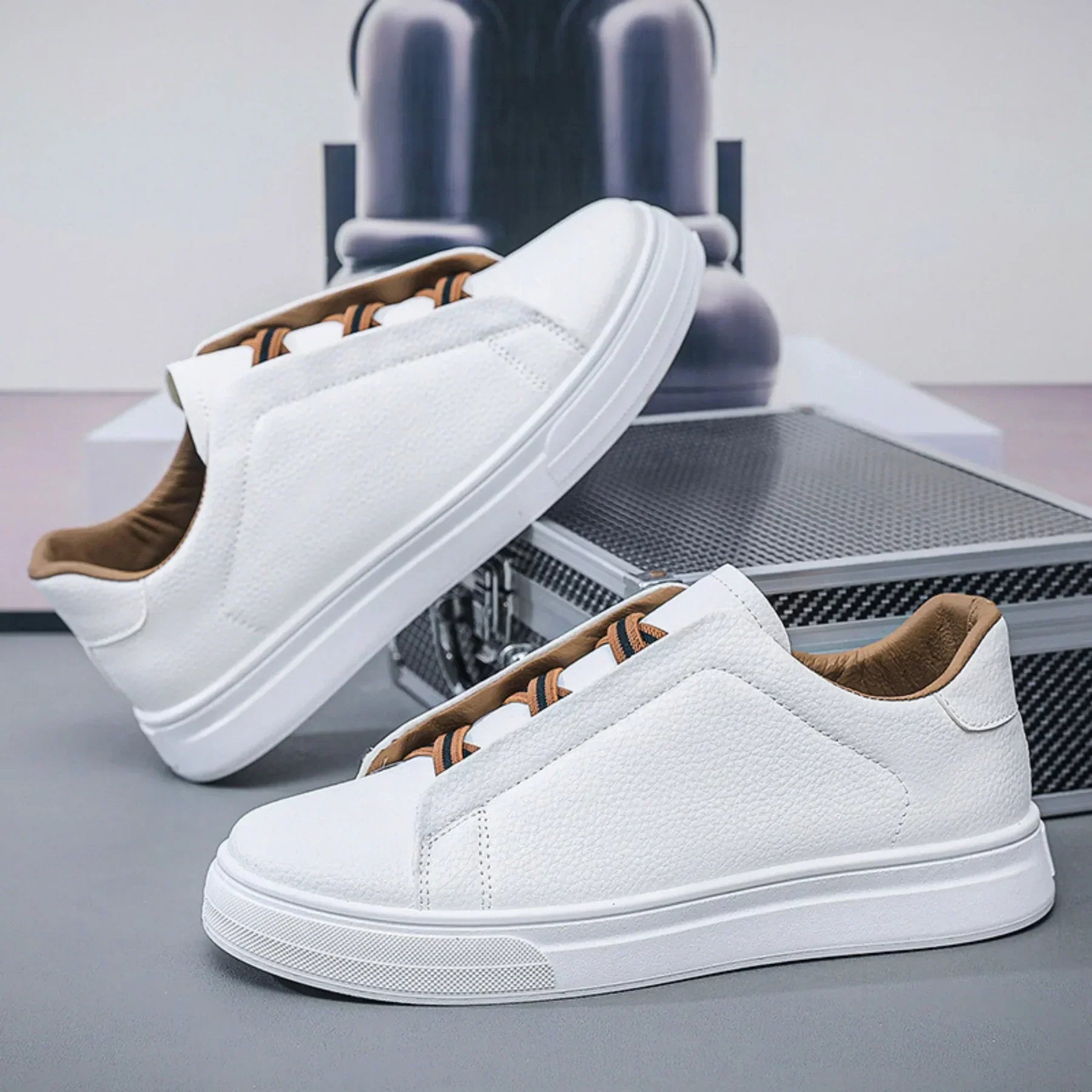 Mateo - Zapatillas de piel