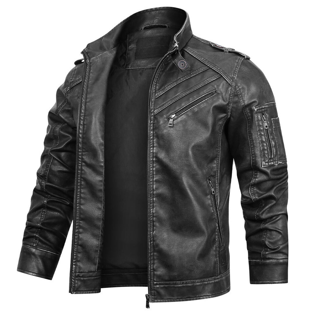 Lumian | Chaqueta Formal De Cuero Para Hombre