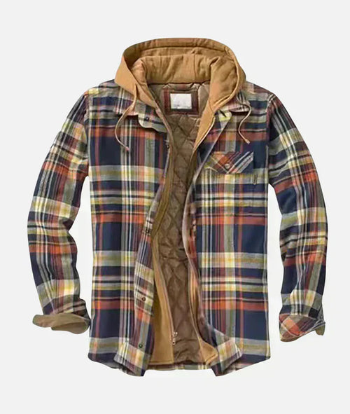 Alex | Chaqueta patchwork de cuadros