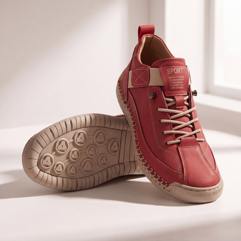 ESPERANZA | Tenis cómodos y ortopédicos Rojo