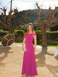 Vestido asim tirante nudo amarena