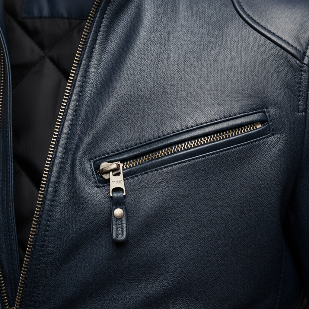 Álvarez | Chaqueta de Cuero Premium