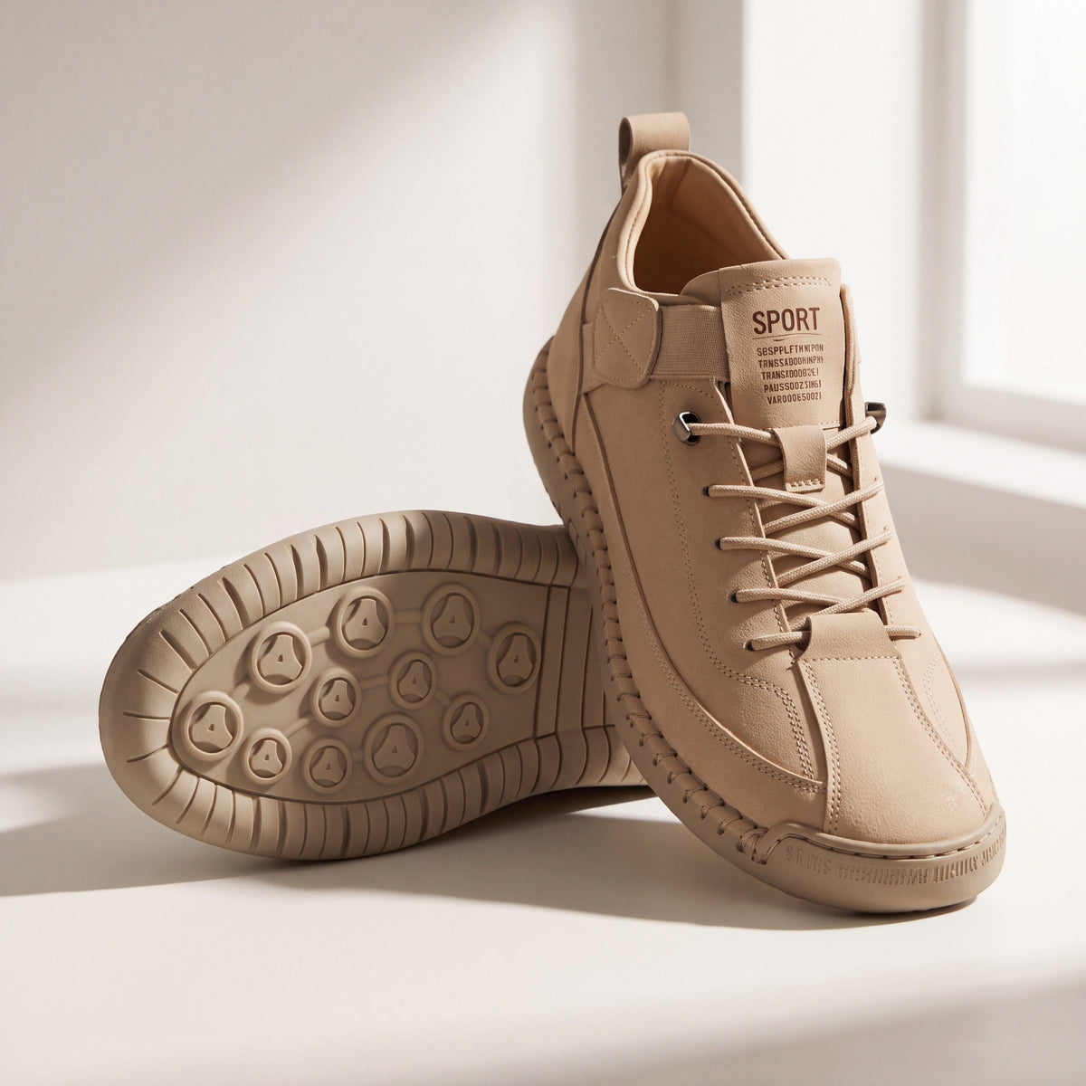 ESPERANZA | Tenis cómodos y ortopédicos Beige