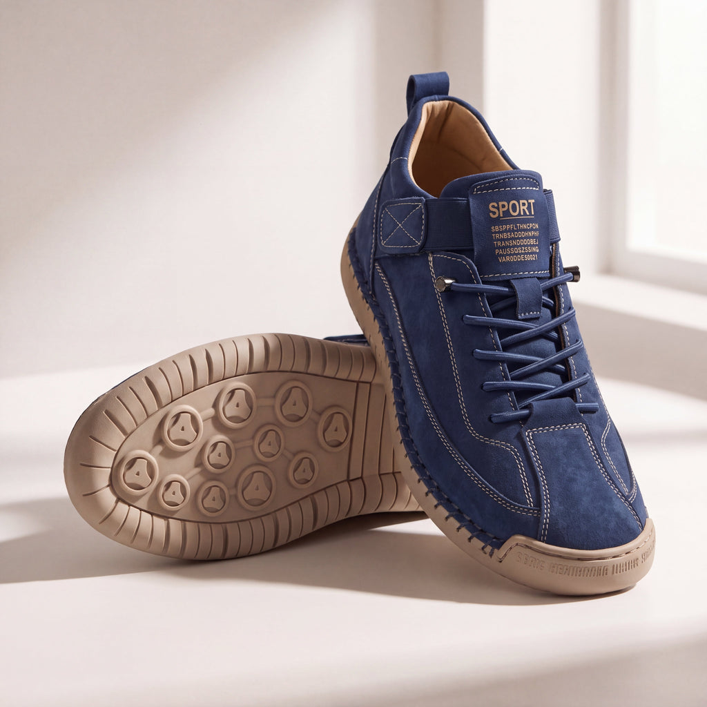 ESPERANZA | Tenis cómodos y ortopédicos Azul