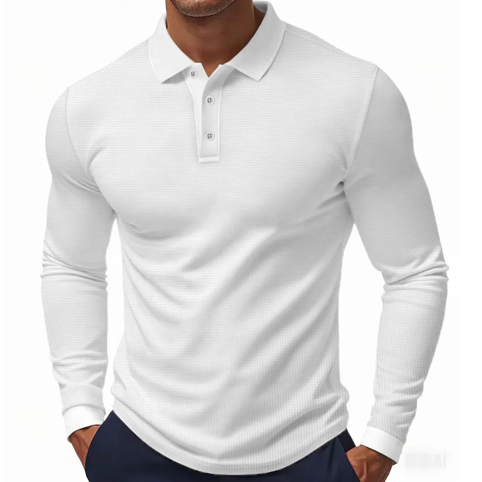 Luie | Polo Ligero Con Textura Tipo Gofre Para Hombre