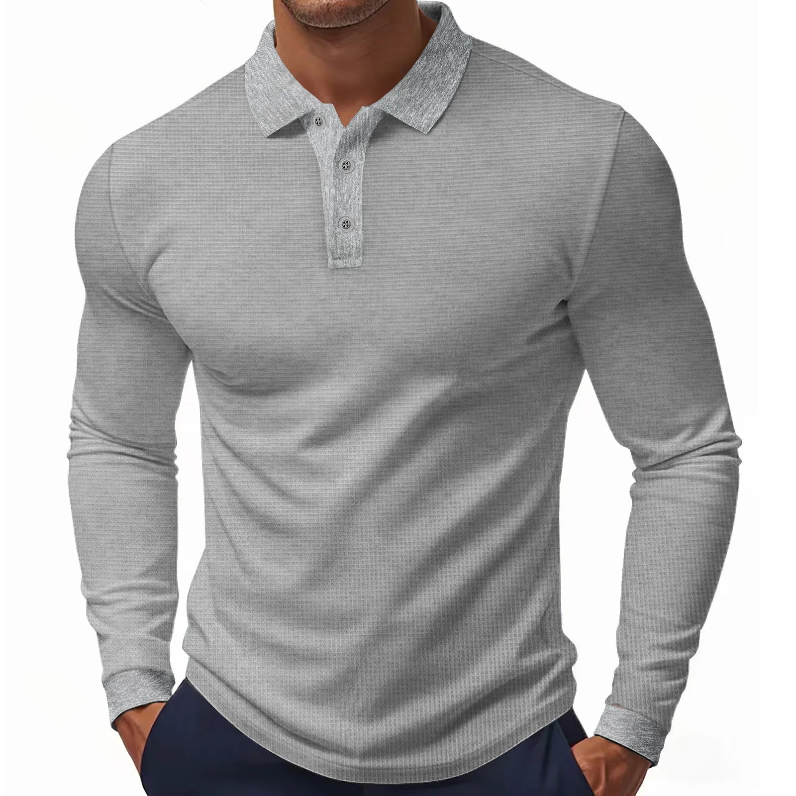 Luie | Polo Ligero Con Textura Tipo Gofre Para Hombre