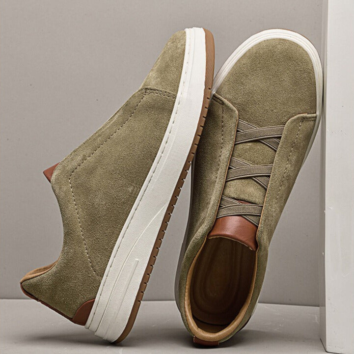 Lupo Zapatillas informales de piel de vacuno