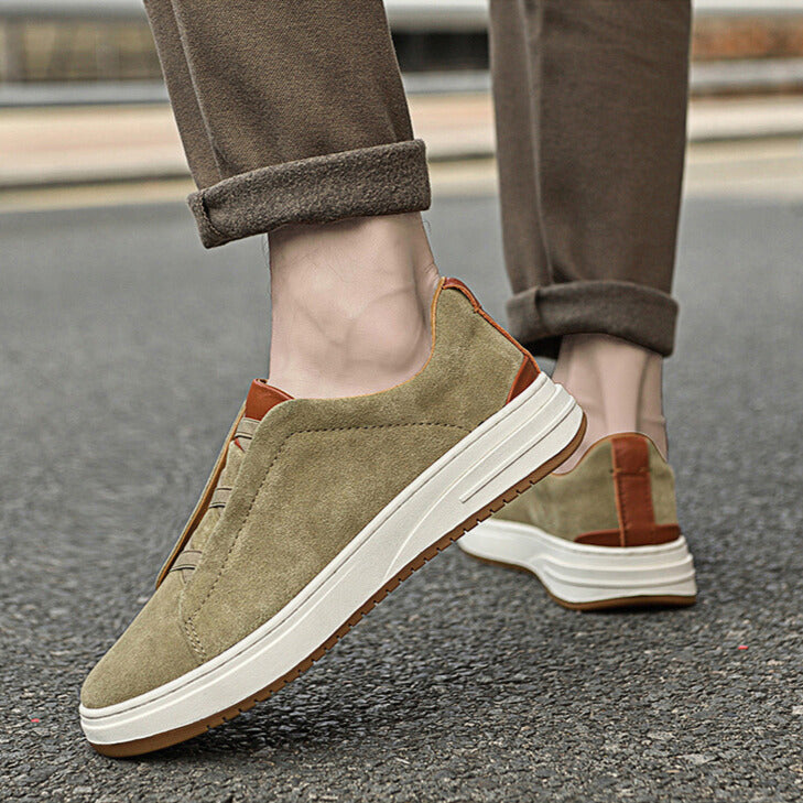 Lupo Zapatillas informales de piel de vacuno