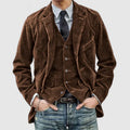 Juan | Conjunto De Chaqueta Y Chaleco De Pana