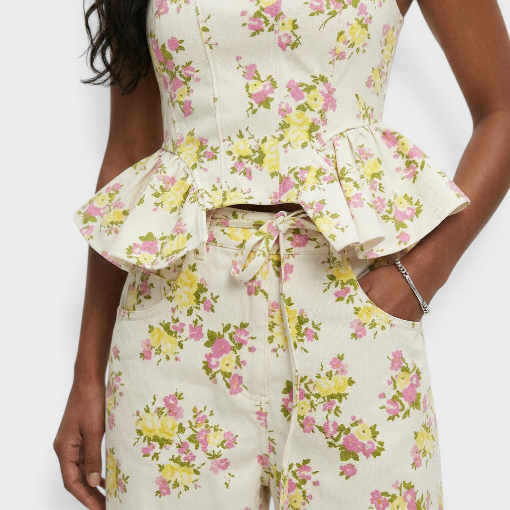 Conjunto Dos Piezas Mujer Estampado