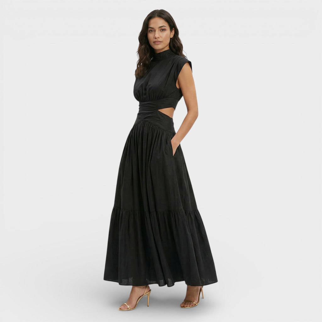 Vestido Maxi Formal Sin Mangas
