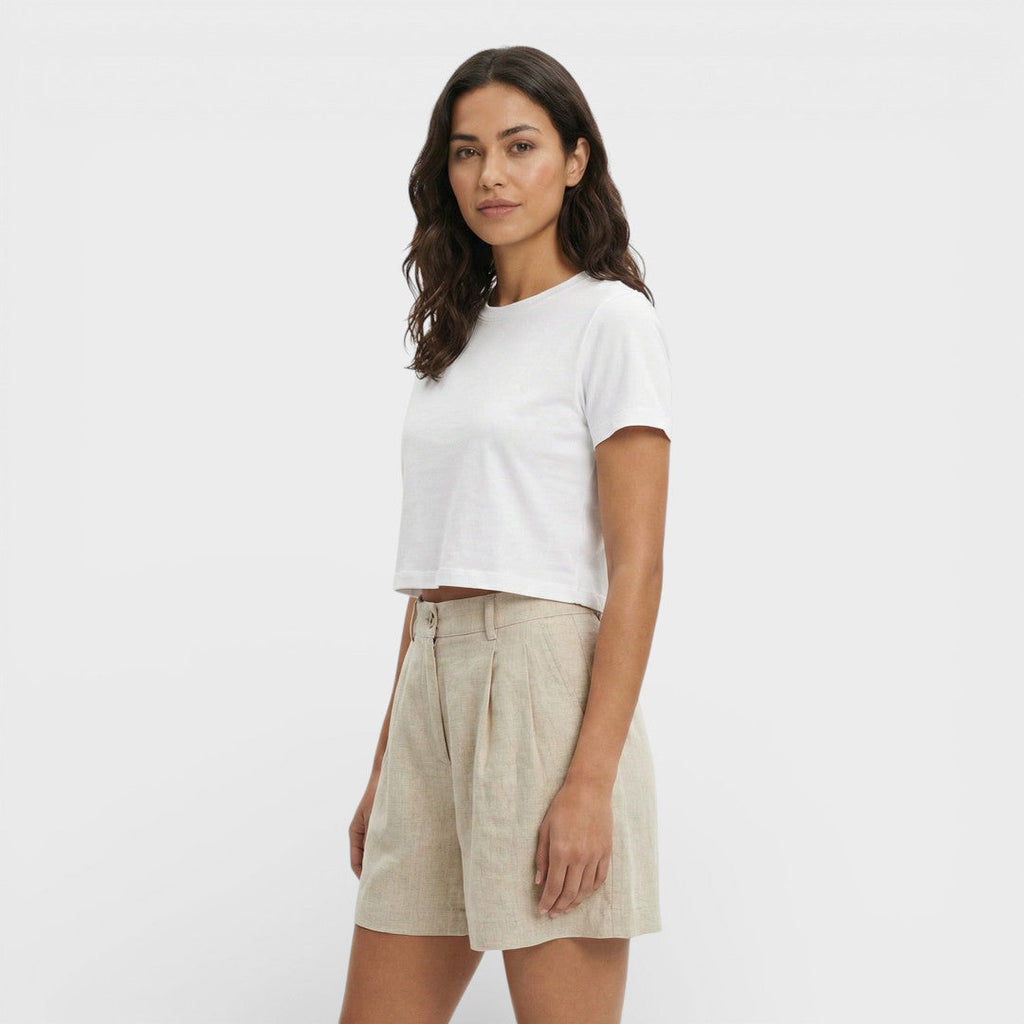 Calcetines Cortos Lino Mujer