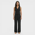 Conjunto Mujer Chaleco Oficina Pantalón