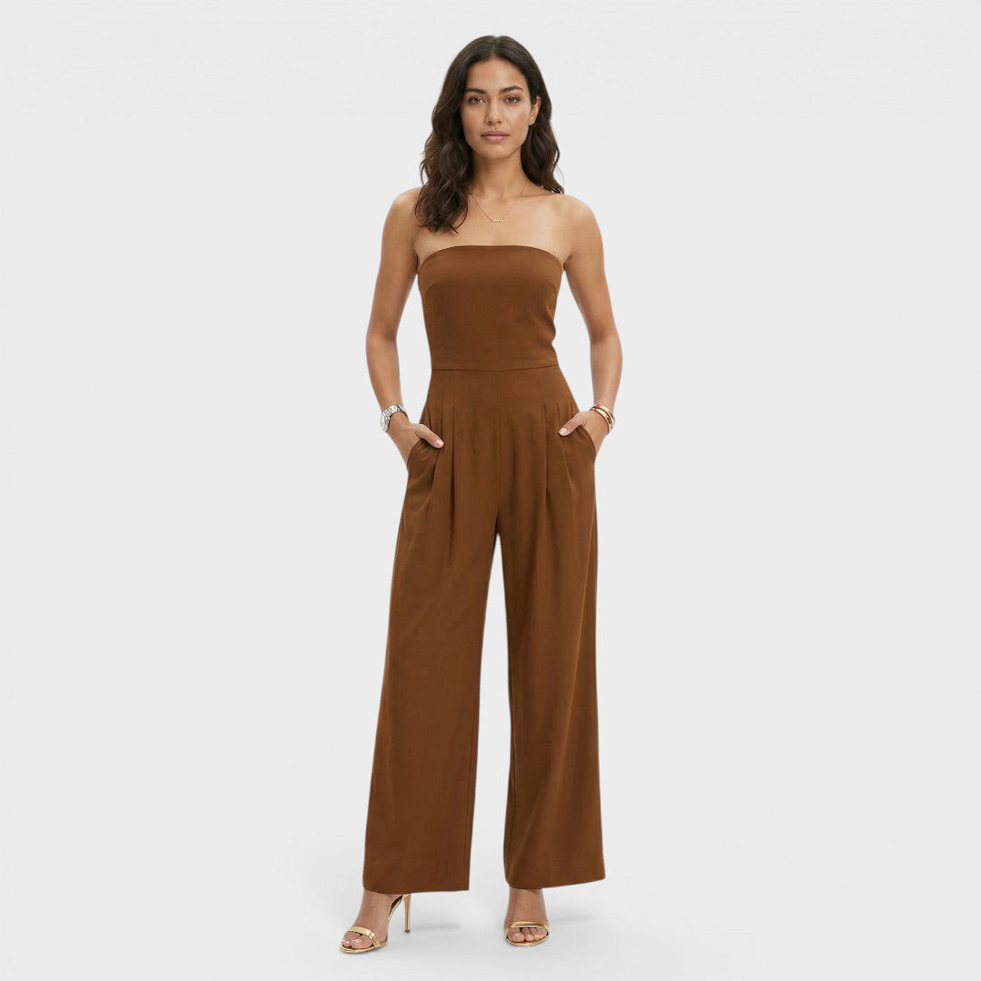 Mono Mujer Bandeau Pierna Ancha