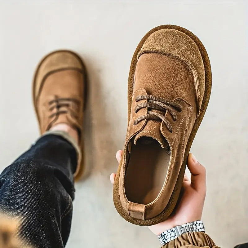 Malan - Zapatos Ortopédicos De Cuero
