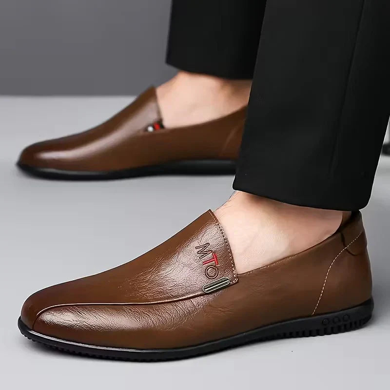 Nagidi - Ortopédico Mocasín De Cuero